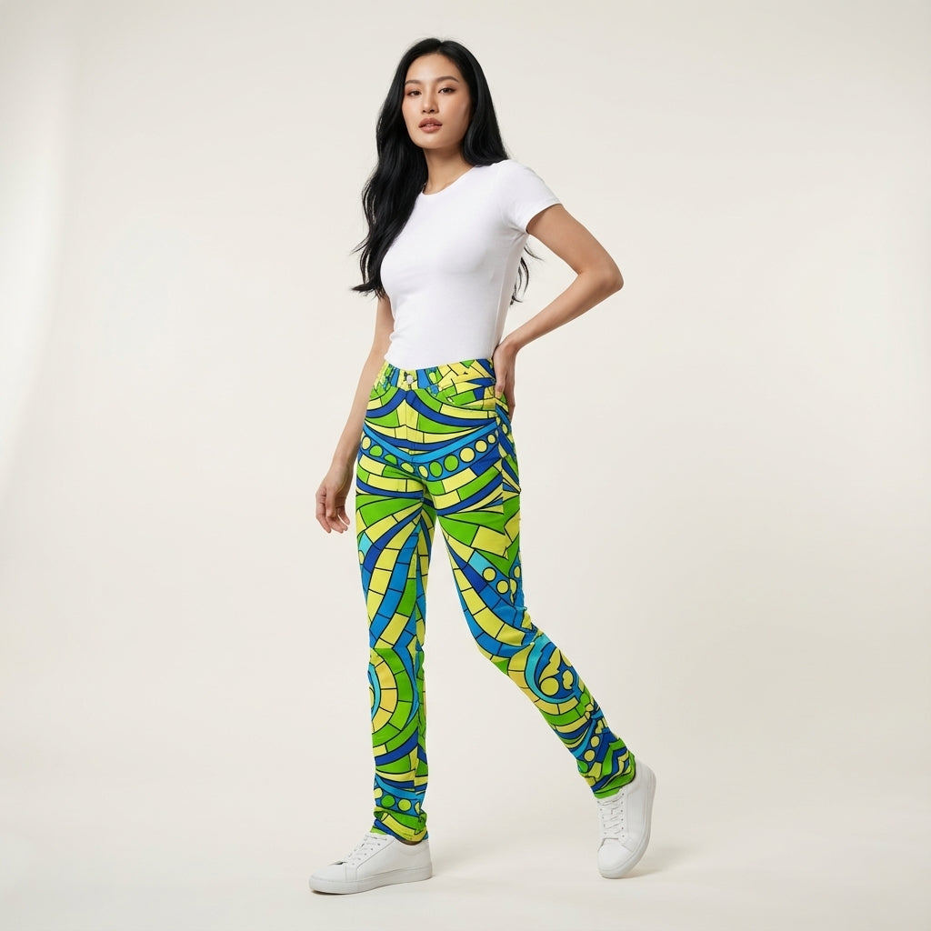 Skinny Jeans Mosaic 4