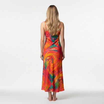 Bias Slip Dress Invisible – Lightweight Viscose Ecovero Rayon Crepe