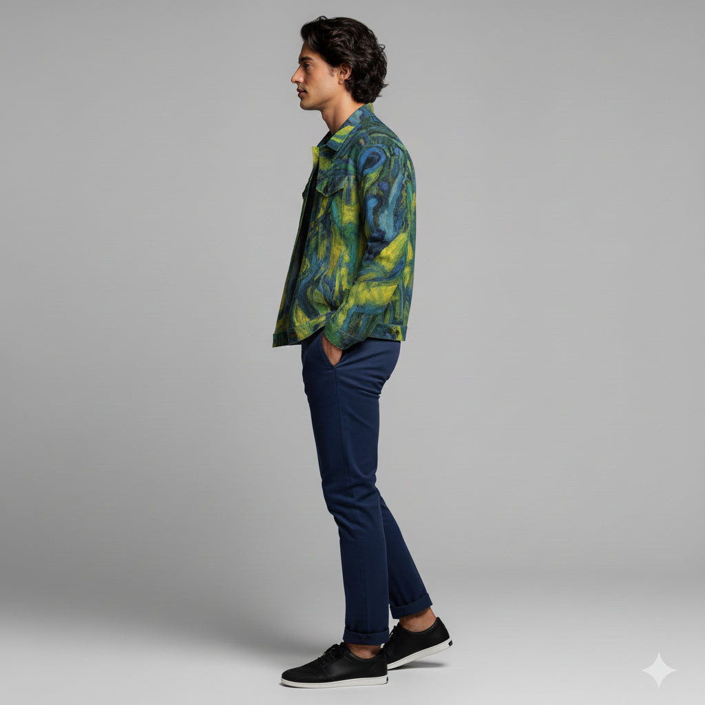 Jean Jacket – Heavyweight Stretch Cotton Denim