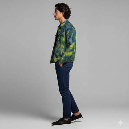 Jean Jacket – Heavyweight Stretch Cotton Denim