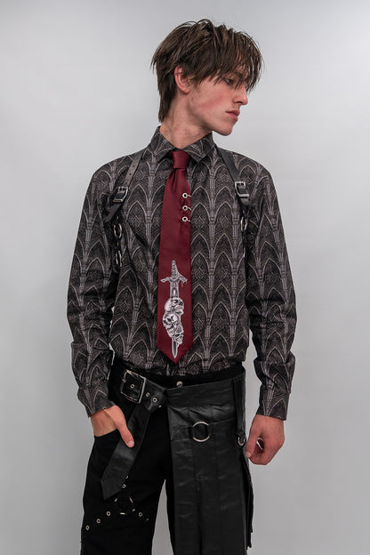 Cathedral Men's Dress Shirt– Visionary Minimalism, Elevated