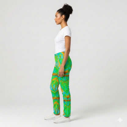 Skinny Jeans Palm Tree Island – Slim Jeans