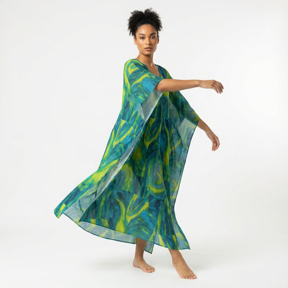 Caftan Blue Jungle