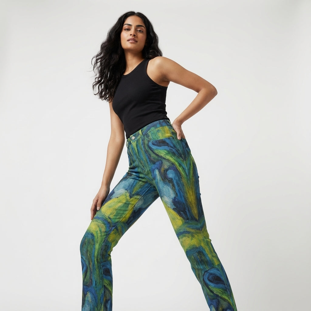 Skinny Jeans Blue Jungle