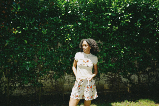 Mariposita Drawstring Shorts