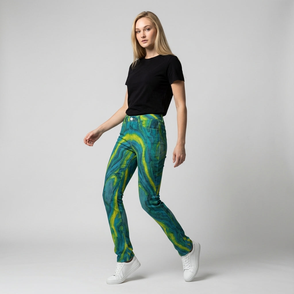 Skinny Jeans Blue Jungle