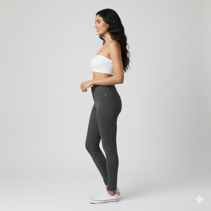 Essential Black Bandeau Top – The Definitive Minimal Moment