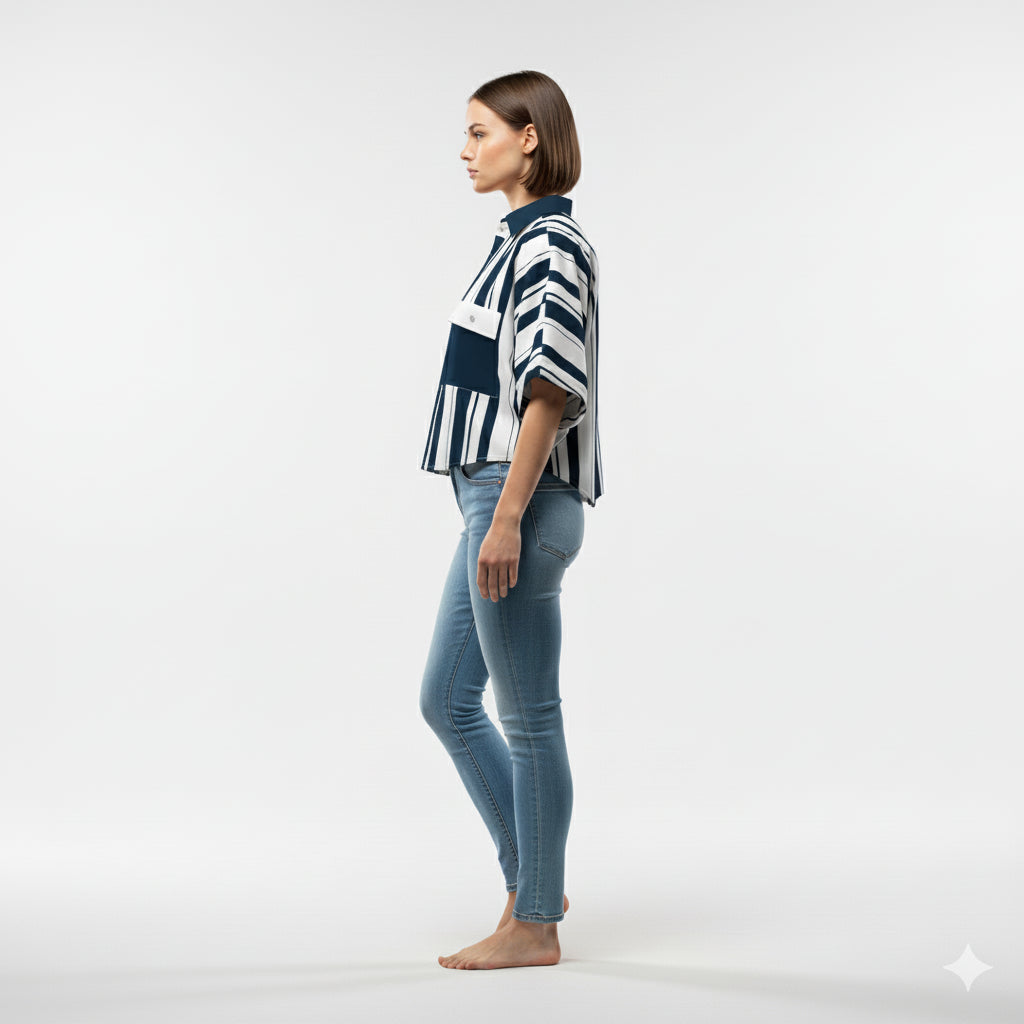 Cropped Kimono 