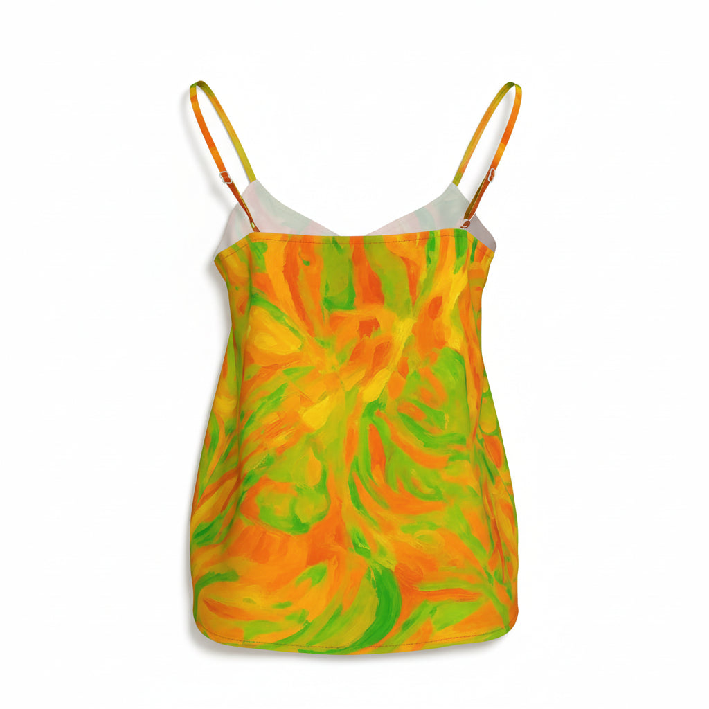 Camisole Fruity Noodles in Lightweight Organic Cotton Voile