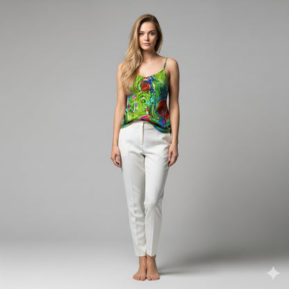 Camisole Pink Water Lilies