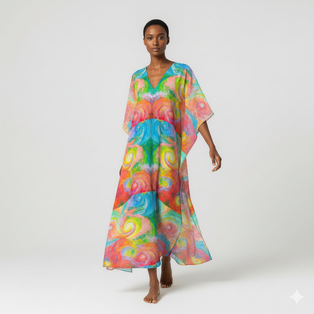 Caftan Multiverse | Organic Cotton Voile
