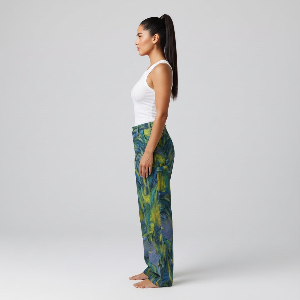 Carpenter Pants Blue Jungle