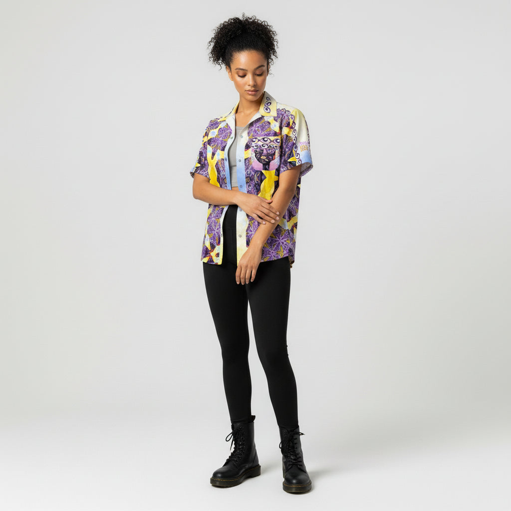 Awaken Your Vision - Button Up Tee