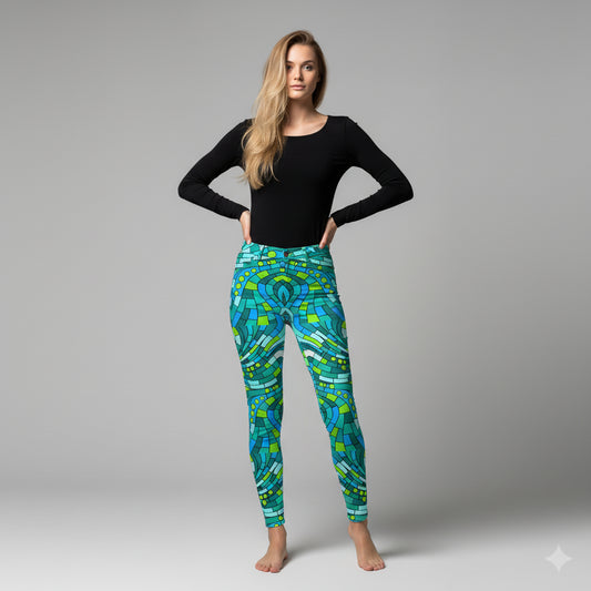 Skinny Jeans Mosaic 9 - Slim Jeans in Heavyweight Stretch Cotton Denim