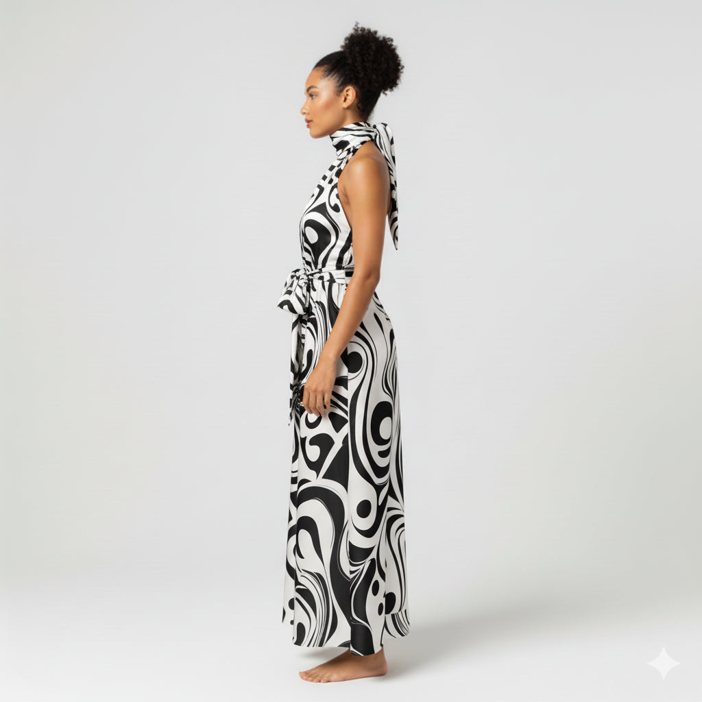 Paola Halter Maxi Dress