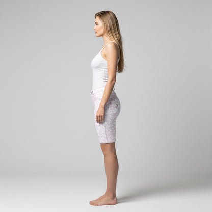 Shoosty Pink Slim Jeans Shorts