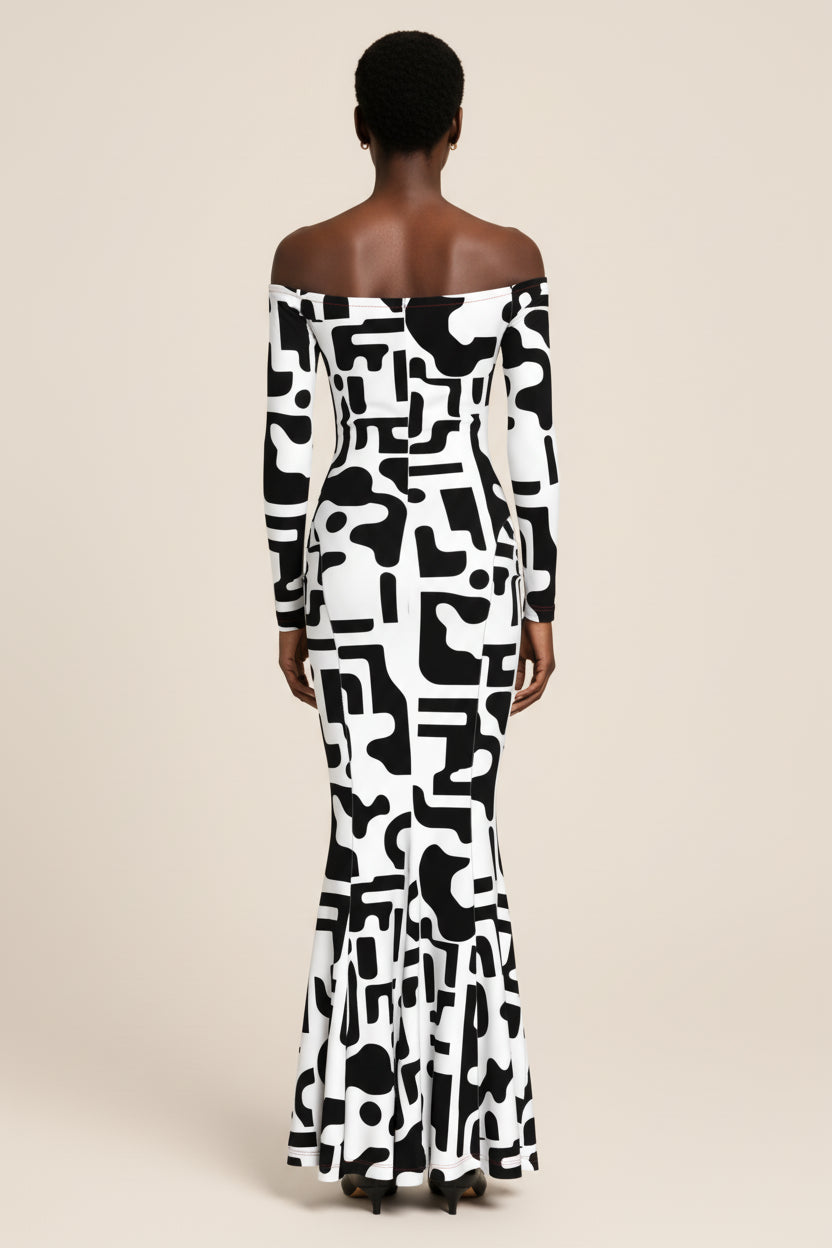 Codex Bodycon Maxi Dress