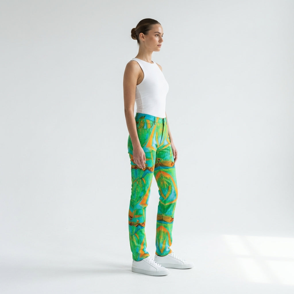 Skinny Jeans Palm Tree Island – Slim Jeans