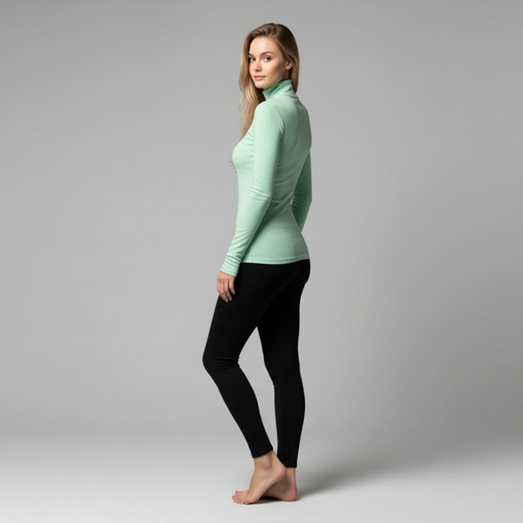 Women's Irish Turtleneck – 'Who Needs Luck' Edition