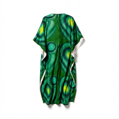 Caftan Crystal Child in Lightweight Organic Cotton Voile