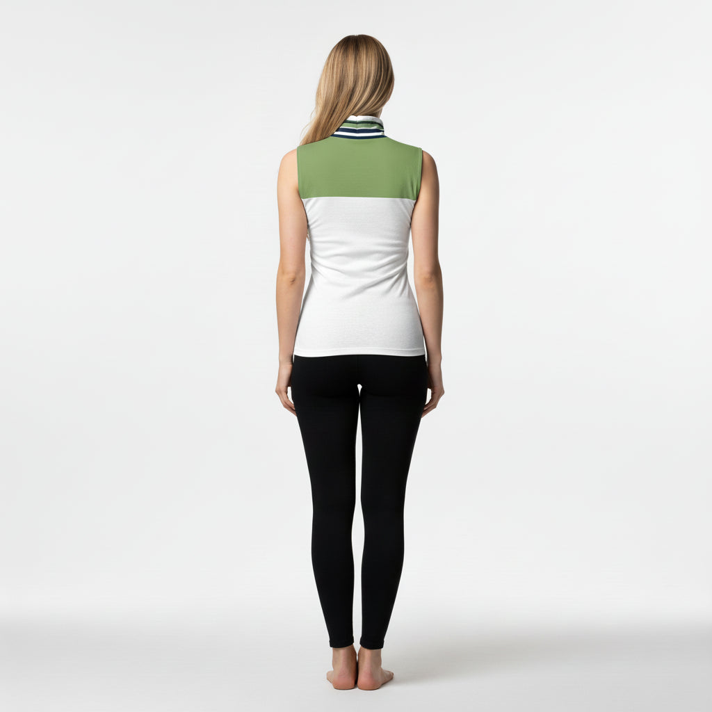 Sleeveless Turtleneck 