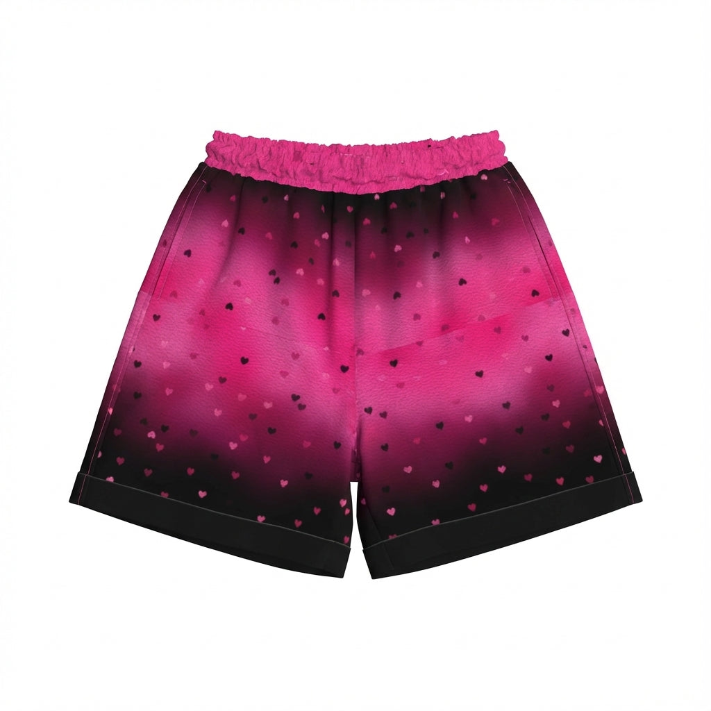 Draw String Pajama Short w/o Piping - Lightweight Cotton Poplin