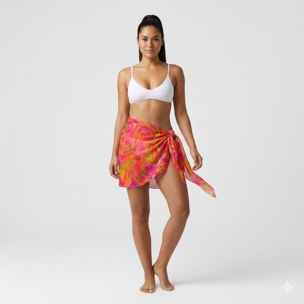 Pink Noodles Mini Sarong