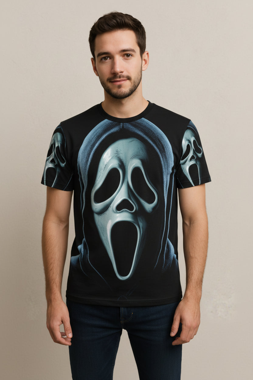 Ghostface Unisex T-Shirt – Botanical Sketch