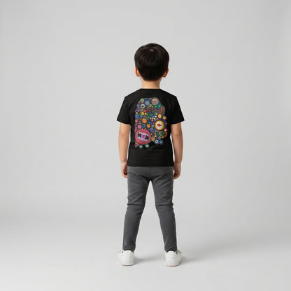 Maine-ish Children's Black Tee