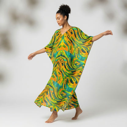 Caftan Mosaic 11 – Lightweight Organic Cotton Voile