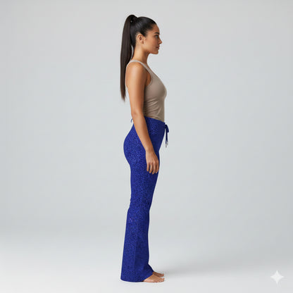 Dazey Print Bellbottoms