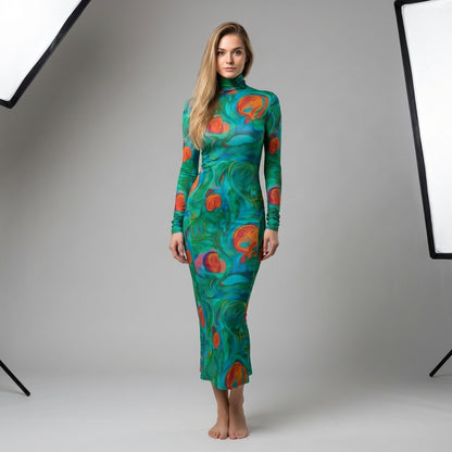 Sarong Maxi Floral Swamp