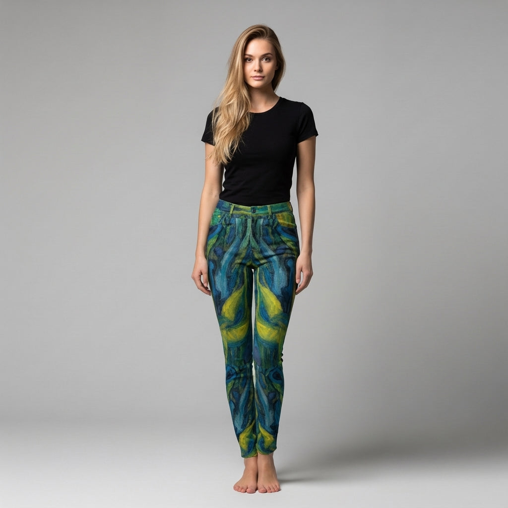 Skinny Jeans Blue Jungle