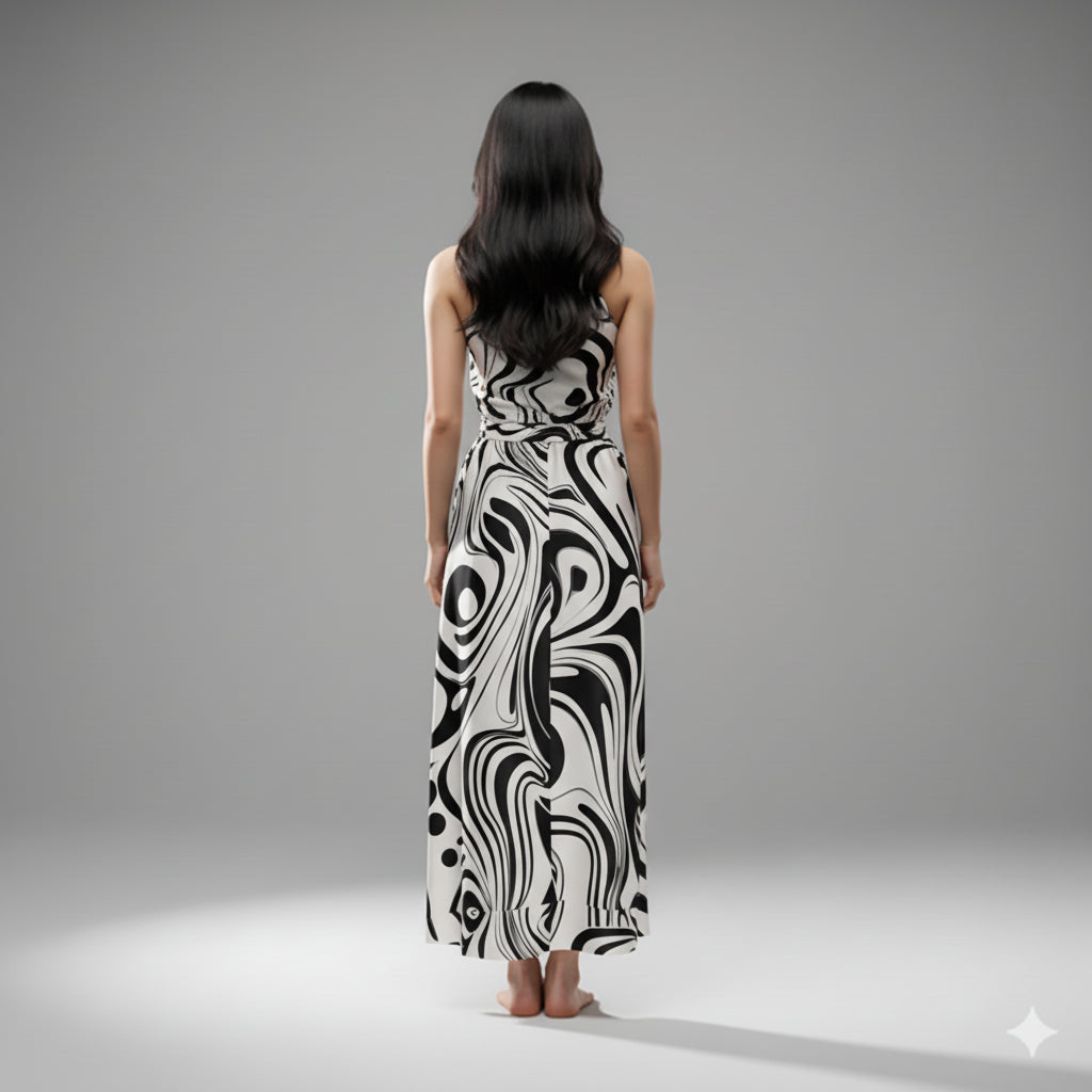 Paola Halter Maxi Dress