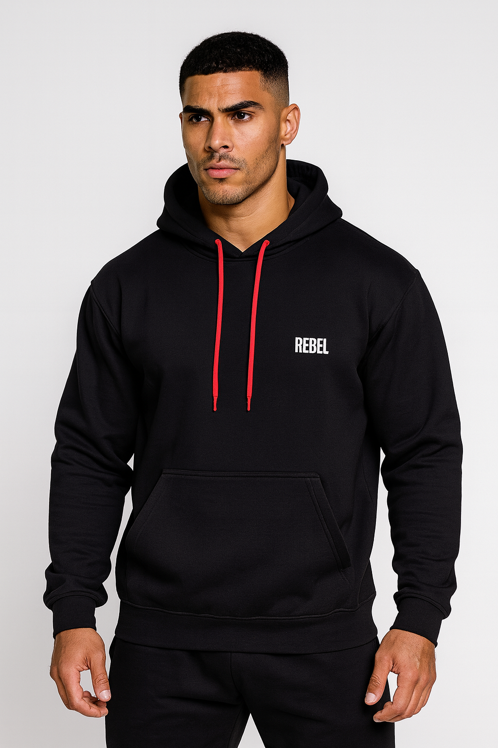 Half Raglan Sweatshirt Hoodie