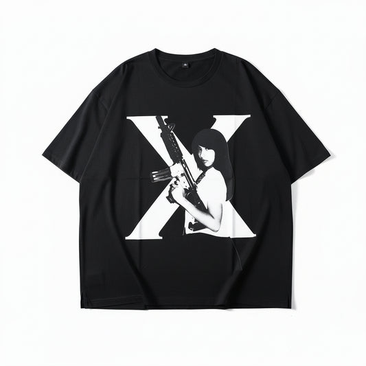UnitX Oversized Baggy Fit T-shirt – Lightweight Organic Cotton