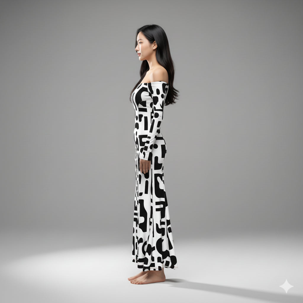 Codex Bodycon Maxi Dress