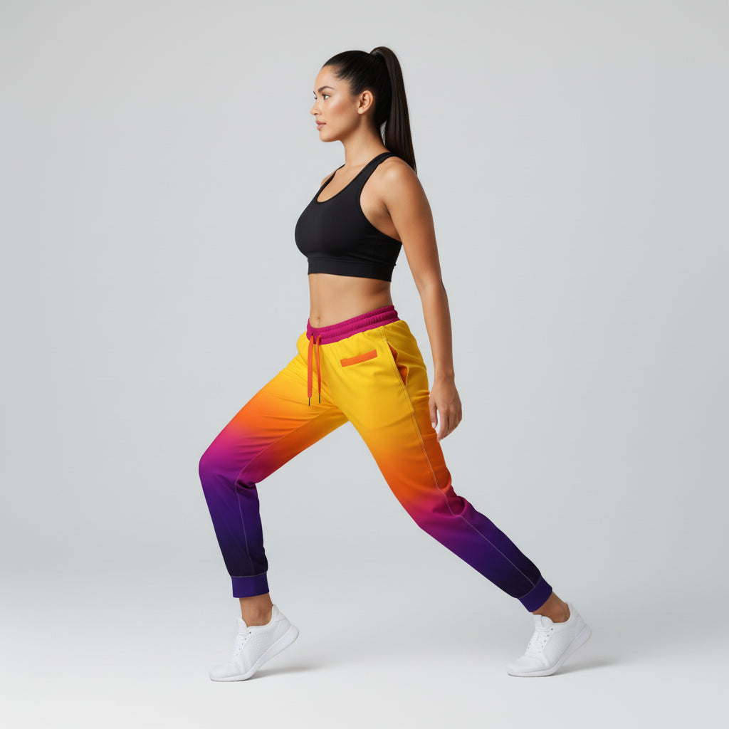 Indigo Joggers - Sunburst