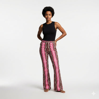 Chi 2 Wild Flare Jeans - Slick Chick