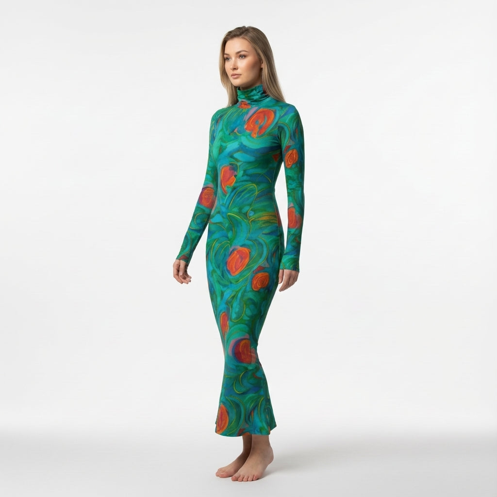 Sarong Maxi Floral Swamp