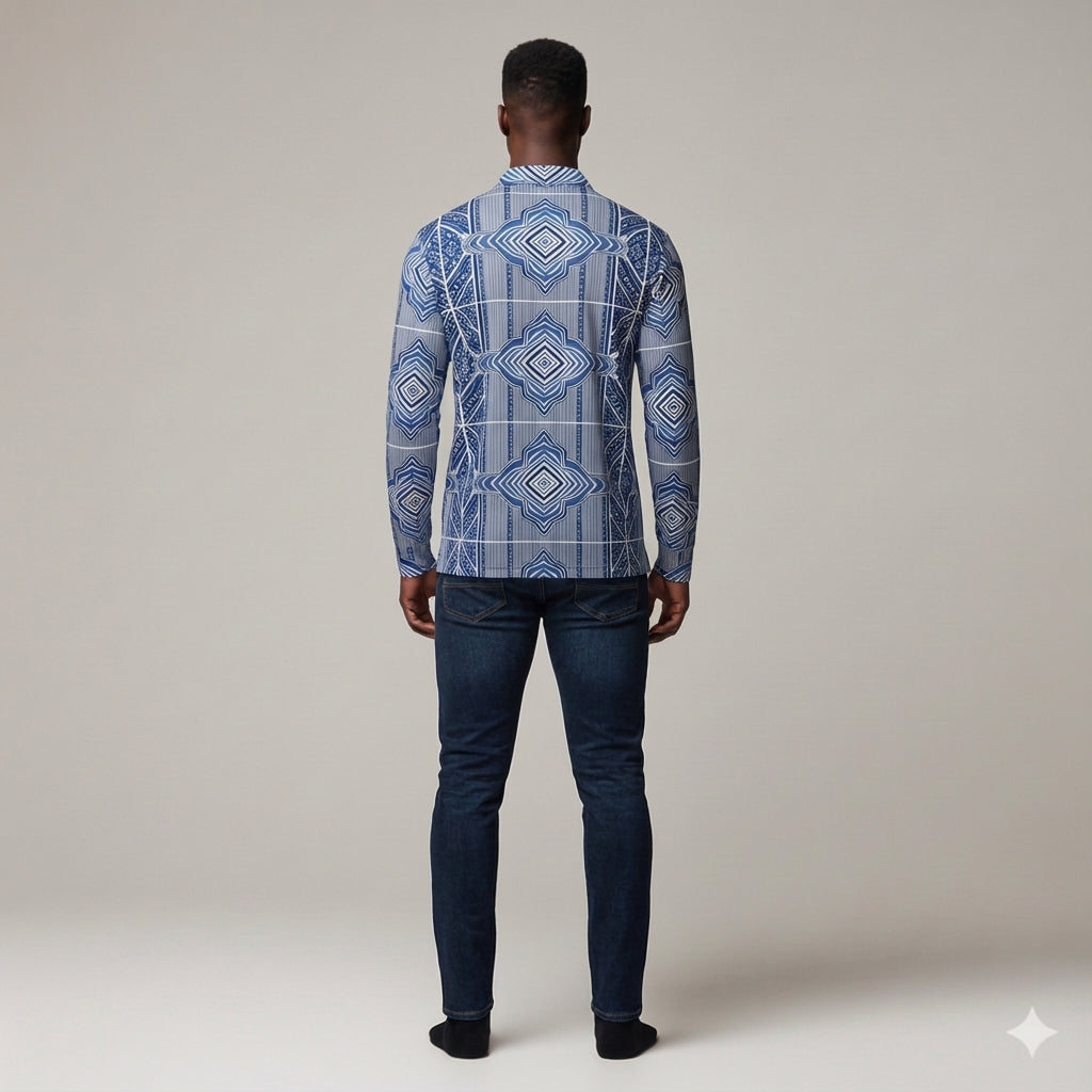 Prism Long Sleeve Rugby Shirt