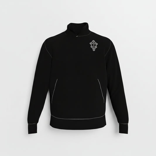 Crest Tailored Quarter-Zip Sweatshirt