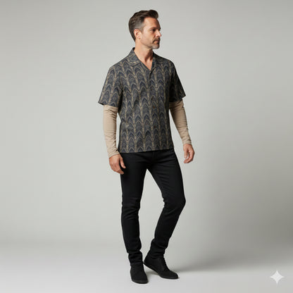 Cathedral Short Sleeve Shirt - Pima Cotton