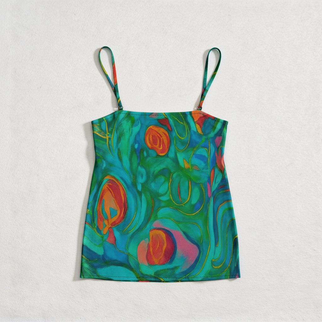 Camisole Water Lilies – Organic Cotton Voile