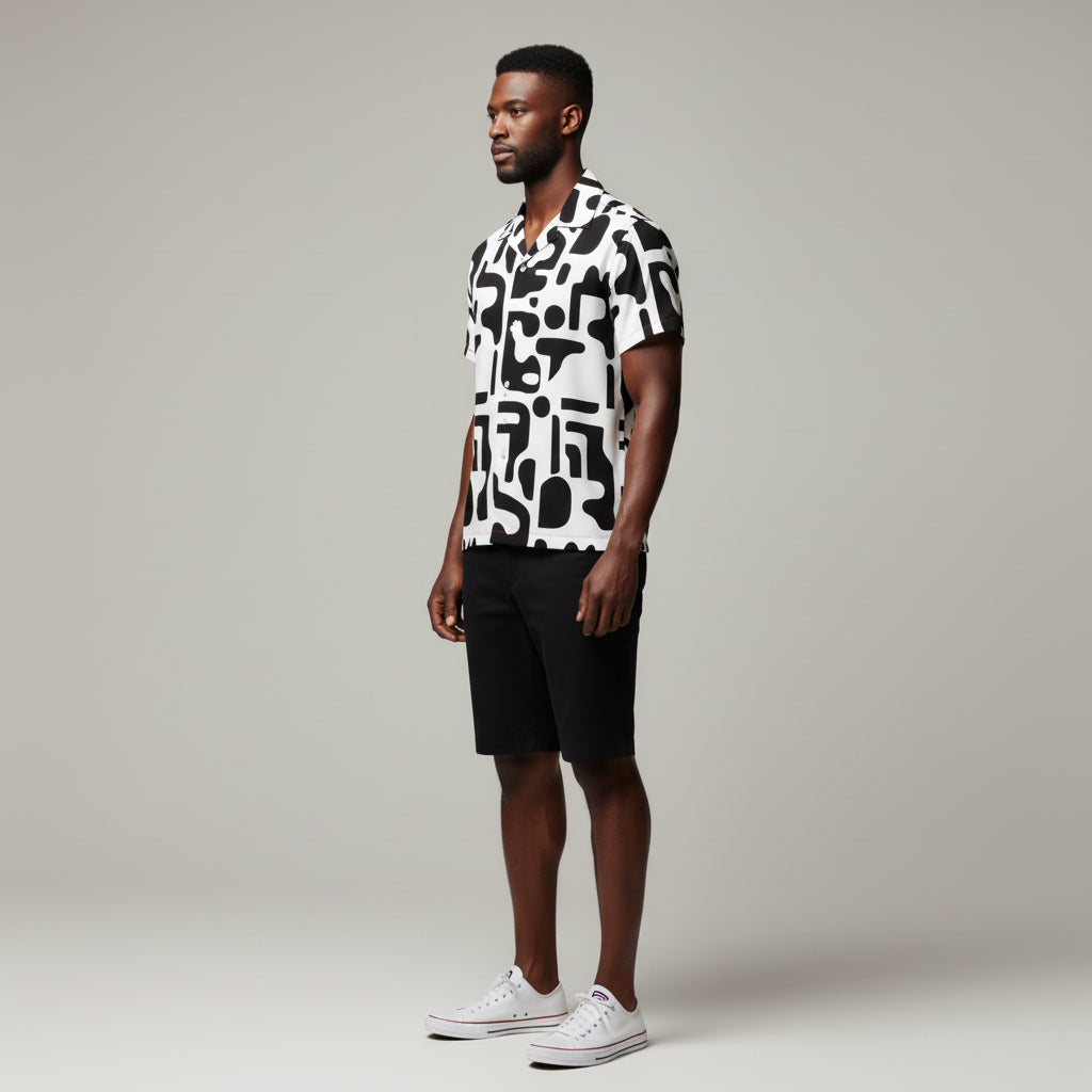 Codex Men's Short Sleeve Button Down