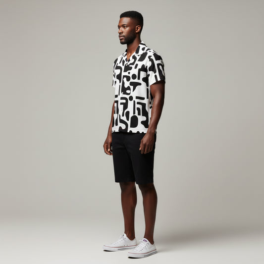 Codex Men's Short Sleeve Button Down