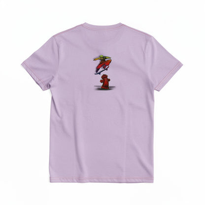 Skater Unisex T-Shirt in Light Weight Cotton
