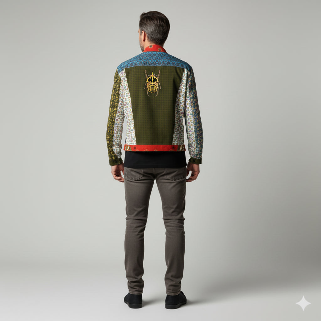 Shoosty Andre Jean Jacket with Lining – Visionary Patchwork Edition