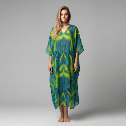 Caftan Blue Jungle