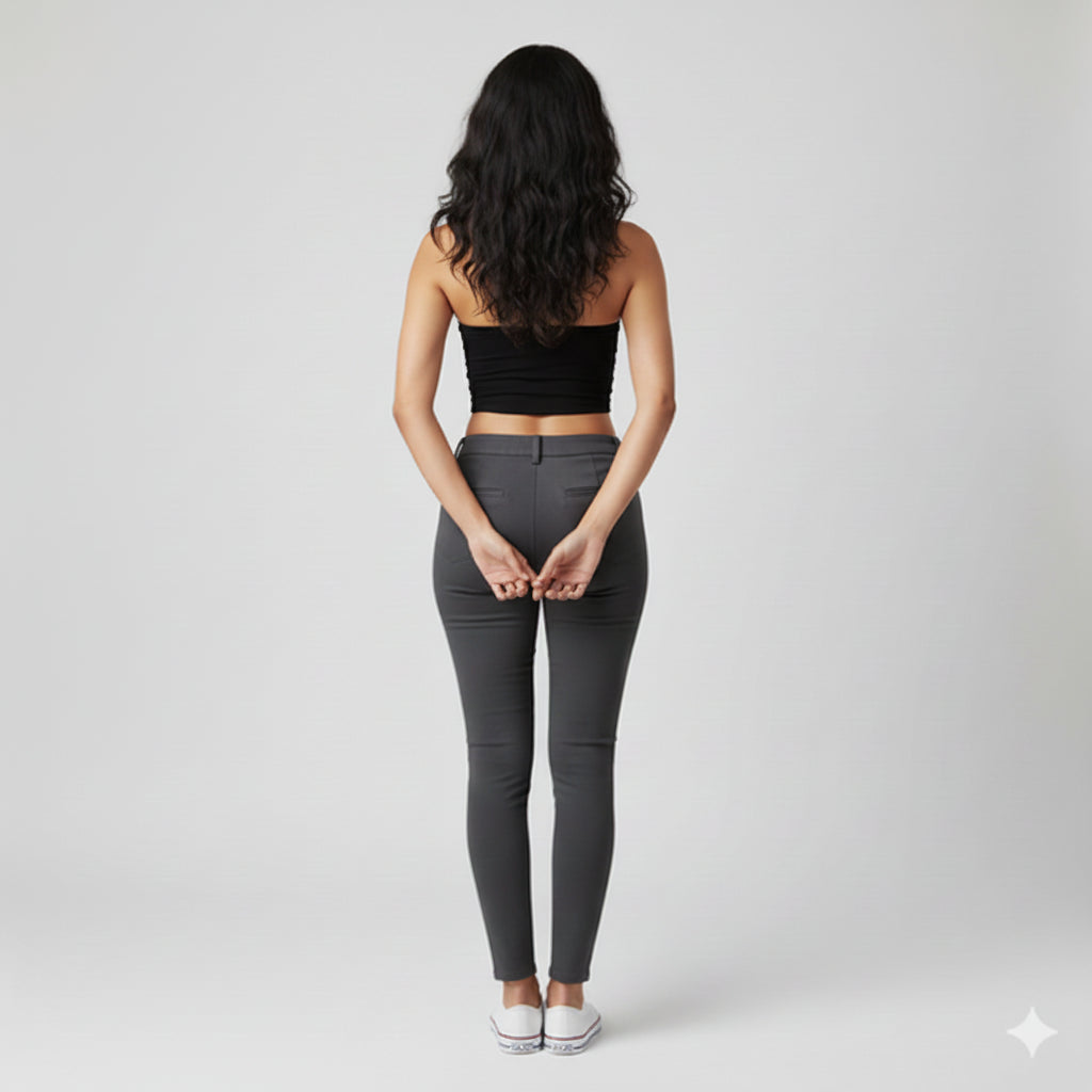 Essential Black Bandeau Top – The Definitive Minimal Moment